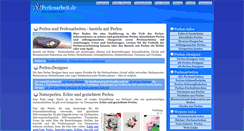 Desktop Screenshot of perlenarbeit.de